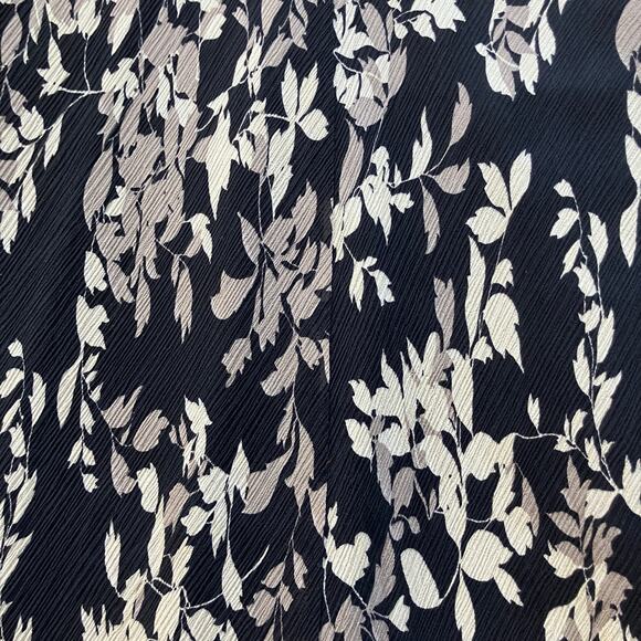 Jones New York Y2K Boho Silk Midi Slip Dress Size 14 Brown Floral - Picture 5 of 6